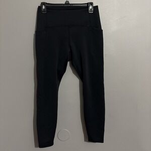 Spyder Active Green Ankle Length  Leggings Womens  M Activewear‎ High Rise